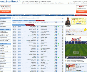Matchendirect.fr: Match En Direct : Tous Les Scores De Foot En Live