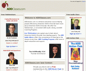 addclasses.com: ADD / ADHD Classes

