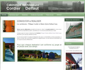 gary-architecte.info: Cabinets d'architecture Cordier - Delfaut - Bordeaux-Mérignac
Philippe Cordier, Marie-Sylvie Delfaut Gary : architectes à Bordeaux-Mérignac