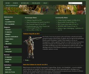 rscommunity.de: Rs Community - die deutsche Runescape Hilfe - Home
Rs Community - die deutsche Runescape Hilfe! Mit zahlreichen Tutorials, Guides, Karten und Forum!