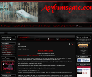 asylumcam.com: About Asylumcam / Asylumsgate
Asylums Gate, formally Asylumcam.com, Unlock the gate and join the quest for knowledge. Contribute to the knowledge base."Enter freely and leave some of the happiness you bring".