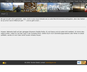 tobeit.net: tobeit.net: Start
Dies ist die Hauptseite