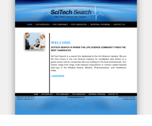 scitechsearch.net: Welcome to SciTech Search | The Leading Medical Device Search Firm
The Leading Medical Device Search Firm
