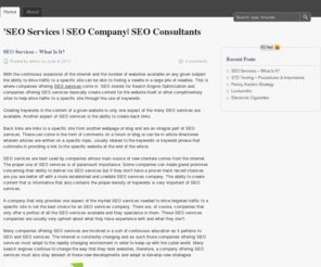 pathsoflearning.org: SEO Services
Dominate search engines with our guaranteed SEO services program.  If we cannot achieve top 10 rankings for your site, we will provide you a full refund.