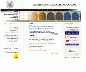 unicatt.it: Università Cattolica del Sacro Cuore
