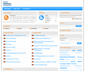 rss-script.info: RSS-Feeds, Bookmarks und Artikel Online verwalten
