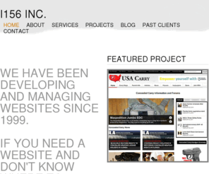 seedlessstraw.com: i156 Inc - Web Development Project Management, Photography
i156 Inc. has been developing websites since 1999 and managing many projects for our clients. We also provide photography services.