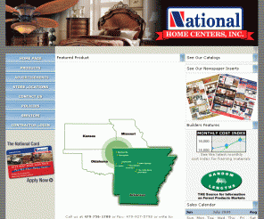 nhci.com: Building Materials - National Home Centers, Inc.
National Home Centers, an Arkansas based lumber yard, provides building materials for the professional builder and the do-it-yourself homeowner. 