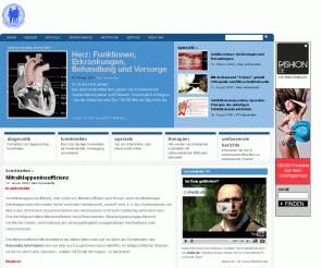 medizin-netz.de: Medizinischer Informationsdienst - Deutsches Medizin-Netz
Mitralklappeninsuffizienz, Ulcus molle (Weicher Schanker, “Dritte Geschlechtskrankheit”), Angina pectoris und Koronare Herzkrankheit (KHK), Gallensteine (Cholelithiasis), Wundrose (Erysipel), Magenkrebs (Magenkarzinom), Lymphogranuloma