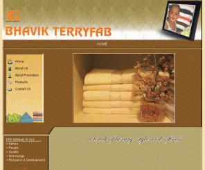 bhavikterryfab.in: BHAVIK TERRYFAB
