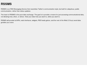 rssms.com: RSSMS - RSS Messaging Service
