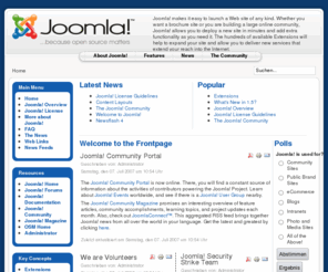keepondreaming.net: Welcome to the Frontpage
Joomla! - the dynamic portal engine and content management system