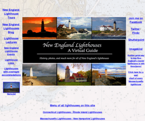 lighthouse.cc: New England Lighthouses: A Virtual Guide - Photos,
history, tours, cruises, coastal accommodations and more
Photos, history, tour information and more on every lighthouse in New England