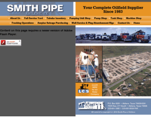 smithpipe.net: Smith Pipe in Abilene, Texas
