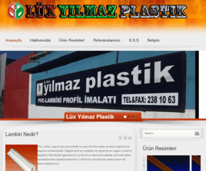 lambiriimalati.com: Lüx Yılmaz Plastik
Diyarbakır Lambiri İmalatı
