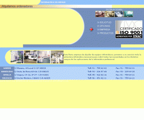 datarent.es: Data Rent, alquiler de ordenadores y equipos informaticos
Data Rent, S.A. Alquiler de Equipos Informáticos, impresoras, audiovisuales, etc.