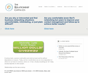 relationshipcap.com: Networking 20/20
20/20 Insight about where Networking is Going as we Move toward 2020