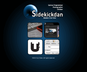 sidekickdan.net: sidekickdan.net :: Home
Portfolio and photo website of Dan Fisher Games Programmer