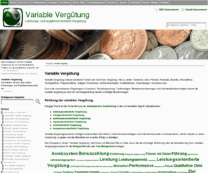 variable-verguetung.de: Variable Verguetung | Variable Vergütung
Unternehmensberatung sowie Seminare über leistungsabhängige oder ergebnisorientierte variable Vergütung, Entgelt oder Gehalt, leistungsgerechte Bezahlung auf Leistungsbeurteilung oder Zielvereinbarung. 