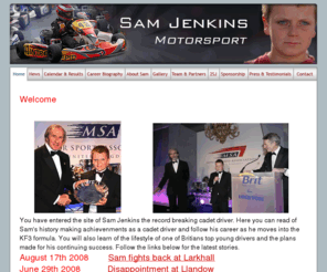 samjenkins.net: Sam Jenkins Motorsport | Home
