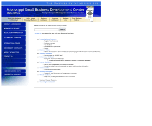 mssbdc.org: Mississippi Small Business Development Centers

