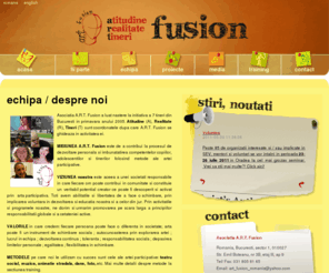 artfusion.ro: A.R.T. Fusion - Atitudine Realitate Tineret Fusion
