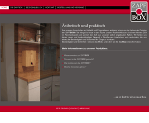 zapfbox.de: Zapfbox.de - Herzlich Willkommen
Zapfbox® - Die Box für Wein und Säfte! Einfach, praktisch und ästhetisch