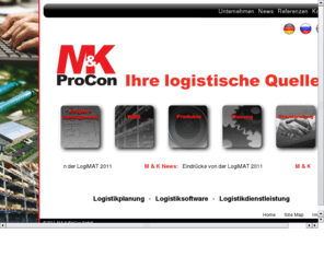 mkprocon.net: M & K ProCon - Ihre logistische Quelle - Logistikplanung Logistiksoftware Logistikdienstleistung
