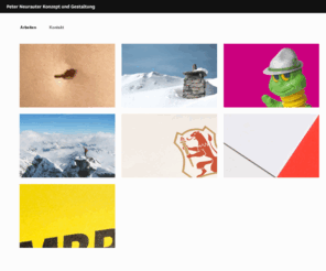 peterneurauter.at: Peter Neurauter Konzept und Gestaltung | Design- und Werbeagentur
Design- und Werbeagentur für Grafikdesign, Corporate Design, Webdesign, Editorial Design, Buchgestaltung und Fotografie.