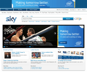 theskybug.info: Sky.com - your home for the latest news, sport and entertainment
Check out the most up to date editorial, pictures and video-breaking news, sport, showbiz, movies, TV and more. Plus search the web and check your Sky email
