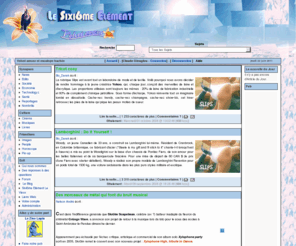 webzine-decale.com: Le Sixi6me Elément, LE webzine décalé
De l'humour décalé en veux-tu en voilà. Steevie Wonder nous a même promis le prix Nobel.