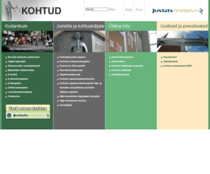 kohus.ee: Kohtud - Justiitsministeerium
