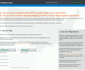 usmappingengine.com: Is your broadband network territory being overbuilt?
