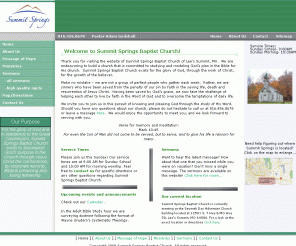 summitspringsbc.org: Summit Springs Baptist Church-Home
