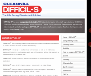 difficil-s.com: Clinimax Ltd  Infection Control Products, easy to use
Clinimax Ltd is a UK company specializing in the research, development and manufacture of cutting edge infection control products for use by both the healthcare profession as well as for the home.