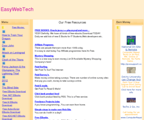 easywebtech.com: Get Rich Free , Money earning secrets Get Rich Free , Money earning secrets
Free Study Guides, Free Practice exams ,CCNA ,CCNP,OCP,OCA,MCSE,MCP