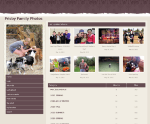 gertiebeth.com: Home - Frisby Family Photos
