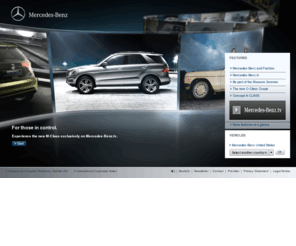 daimler-jahreswagen.info: Mercedes-Benz International
Die offizielle Website von Mercedes-Benz International präsentiert Highlights der Markenwelt und Modellinformationen zu allen Fahrzeugen von Mercedes-Benz.