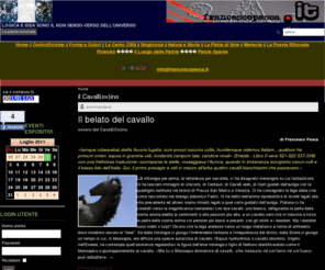 francescopasca.it: dialogo virtuale
Il Luogo delle Parole - il sistema di gestione poetica