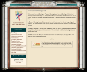 ossiangroup.net: TCCD Geology 1403 & 1404
