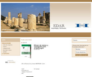 edicionesarqueologicas.net: PUBLICACIONES
EDAR Arqueología y Patrimonio