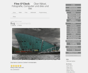 five-o-clock.de: Five O’Clock
