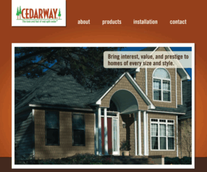cedarwaysiding.net: Cedarway
