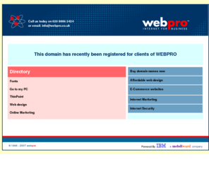 4dmatters.net: 
The fast, easy way to get a first class professional web site