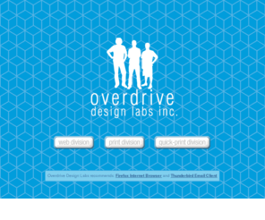 overdrivedesignlabs.com: Overdrive Design Labs Inc.
Overdrive Design Labs Inc is a full service graphic design, print and web page design studio located in Kenora, Ontario Canada. All of your marketing needs under one roof.