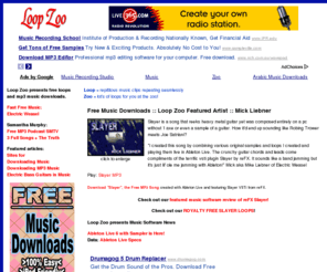loopzoo.com: Loop Zoo free loops and mp3 music downloads

