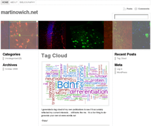 martinowich.net: martinowich.net
Homepage of Dr. Keri Martinowich. Researcher in Neuroscience. Focus on Role of BDNF in Neurodevelopment. A