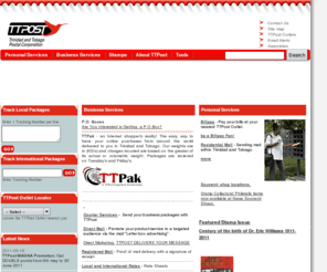 Ttpost.net: Trinidad and Tobago Postal Corporation: Welcome