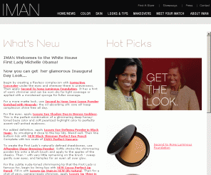 imancosmetics.com: IMAN COSMETICS - Makeup and skin care for women of color. - Black / African American, Caribbean, Hispanic / Latin, Asian, Middle Eastern, Pacific Island and Native American skin tones.
