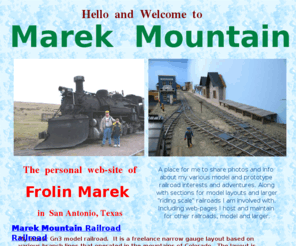 frolin.net: Marek Mountain - Home Page
Marek Mountain - Home Page